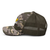 HA Camouflage trucker hat