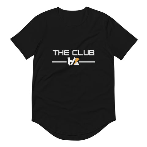 The Club Curved Hem T-Shirt